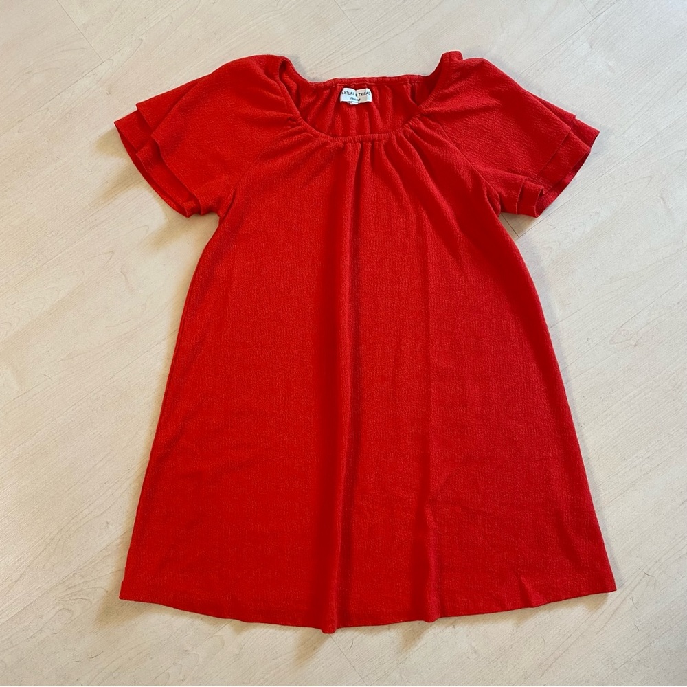 Madewell Texture & Thread Tomato Red Shift - Small